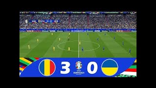 Romania Triumphs Over Ukraine in Historic Euro 2024 Opener [upl. by Nowad]