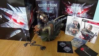 Unboxing  Wiedźmin III Dziki Gon Edycja Kolekcjonerska PC [upl. by Hoeve747]