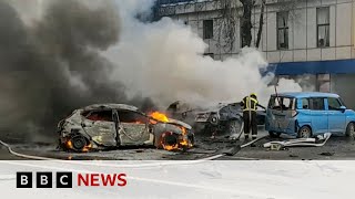 Russia says Ukraine carried out deadly strikes on Belgorod  BBC News [upl. by Rehsu34]