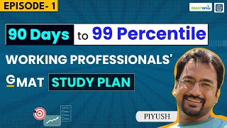 A Perfect 3 Month GMAT Focus Study Plan  Score 99 Percentile GMAT Score in 90 Days [upl. by Menendez]