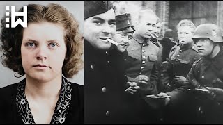 Colaboradora Nazi que traicionó a su marido y a su hermano a los nazis  Grethe Bartram [upl. by Ecienal]