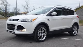 2015 Ford Escape Titanium  Walkaround Review [upl. by Anikas]