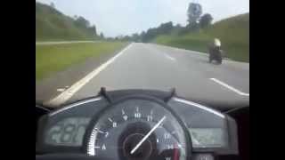 Yamaha R1 Top Speed 320 Kmh [upl. by Ailb]