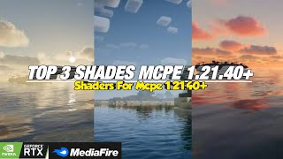 Top 3 Shaders For Mcpe 12140 Realistis Ringan Glowing Ore Santai Ada [upl. by Frey]