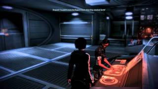 Mass Effect 3 Samantha Traynor romance 13 Not feeding the fish [upl. by Annohsal455]