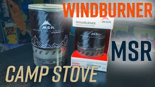 MSR Windburner Personal and Windburner Duo  WindproofFastboil camp stove [upl. by Mayer154]