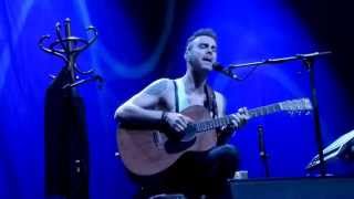 Asaf Avidan acoustic  Reckoning Song One Day  live Muffathalle Munich 20141018 [upl. by Nahtnaoj706]