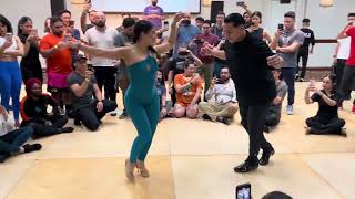 Reno Latin Dance Fest 2024  Benny amp Ashley Salsa On2 Workshop [upl. by Nevram111]