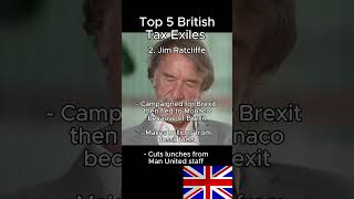 Top 5 British Tax Exiles [upl. by Eizdnil]