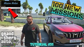 HOW TO INSTALL NEW MISSIONS IN GTA 5  GTA 5 MOD TUTORIAL  51  Hindi  By GT GAMING [upl. by Dream]