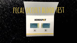 Fecal Occult blood test made simple [upl. by Aeslehc]