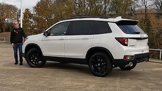 2024 Honda Passport Black Edition  Is It The BEST MidSize TwoRow SUV [upl. by Gnim969]