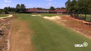 Pinehurst No 2 Flyover Series Hole 18 [upl. by Lula]