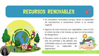 RECURSOS RENOVABLES Y NO RENOVABLES ELIANI ANGIE [upl. by Jeritah566]