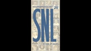 Opening To Saturday Night Live 25th Anniversary Special 2000 VHS Tape 1 [upl. by Aihsei]