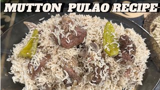 Mutton Pulao Recipe  Qaisera Kitchen [upl. by Girovard]