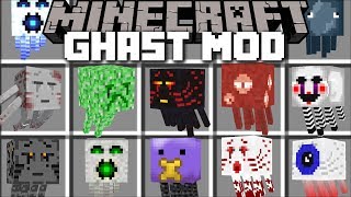 Minecraft GHAST MOD  FIGHT OFF THE EVIL URGHAST AND SURVIVE Minecraft [upl. by Aihsekel]