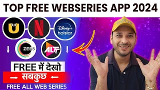 Free Netflix  Amazon Prime Hotstar  How to Watch Free Web Series  2024 Web Series App NO PIRACY [upl. by Burrow]