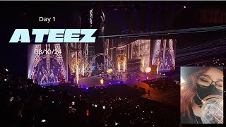 Ateez concert Day 1 part 1 [upl. by Aicirpac]