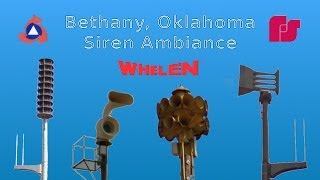 Whelen Allertor amp 3T22 Siren Ambiance  Oklahoma City amp Bethany Oklahoma  91413 [upl. by Nirtiac715]