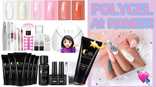 Beginner Friendly POLYGEL Nails Tutorial COSCELIA New Products 💅 Step by Step👍 [upl. by Kirbie]