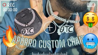 MY CUSTOM APORRO CHAIN REVIEW🥶🥶🥶 [upl. by Gilemette8]