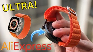 CORREAS Apple Watch ULTRA de AliExpress   VALEN LA PENA  2023 😰 [upl. by Dallis431]