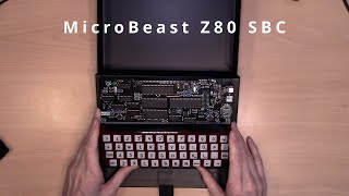 MicroBeast Z80 SBC Single board computer kit part 3 [upl. by Codel48]