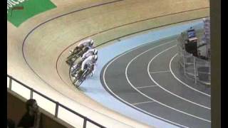 Mens Team Sprint Final GERFRA World Championships 2010 Kopenhagen [upl. by Dnalevets164]