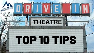 Top 10 Drive In Movie Theatre Tips [upl. by Rivalee438]