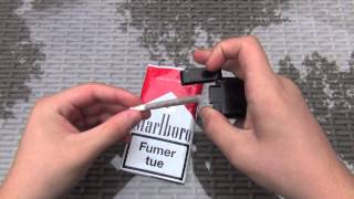 Test14  Marlboro Rouge  Tabac à rouler [upl. by Ahoufe]