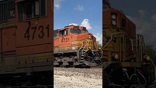 BNSF 4731 Avondale Texas [upl. by Ahtnama]