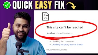 Quickly Fix quotLocalhost Refused To Connectquot in Chrome [upl. by Risa288]