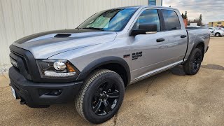 New 2024 Ram 1500 Classic Warlock Crew Cab 4x4 Short Box stk 194157 for sale in High Prairie AB [upl. by Osber]