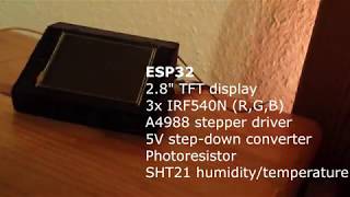 ESP32 RGB Room  Heater control wifischeduled [upl. by Christa]