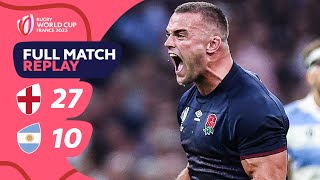 George Ford secures victory  England vs Argentina  Pool D  Rugby World Cup 2023 Full Match Replay [upl. by Arytal]