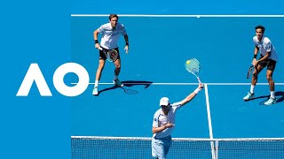 HerbertMahut v BryanBryan match highlights QF  Australian Open 2019 [upl. by Pooh97]