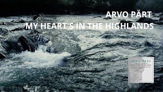 TEASER Arvo Pärt  My Hearts in the Highlands  Andreas Scholl amp Morphing Chamber Orchestra [upl. by Sewole]