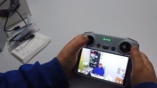 Como ligar o controle e o drone DJI mini 03 FLY More [upl. by Levon]