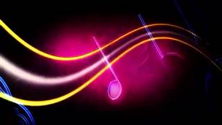 Large MultiColored Music Notes Motion Background [upl. by Durnan990]