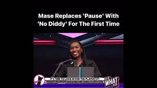 Mase says No Diddy Instead of Pause [upl. by Nalyac554]