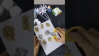 sticker making 🌿📔diy papercraft simple stickerscrafttrending trendingvideo [upl. by Zul340]