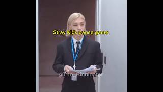 skz pause game office edition straykids skz kpop fyp hyunjin felix seungmin changlix [upl. by Einner]