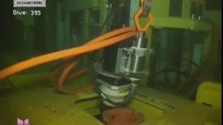 Subsea installation of ClampOn Battery  Datalogger for Vibration Monitoring [upl. by Newby]