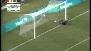 Argentina 3 Estados Unidos 1 Juegos Olimpicos 1996 Los goles [upl. by Nosredna]