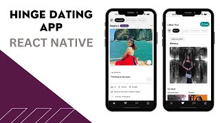 🔴 Lets build a Full Stack Hinge Dating App with REACT NATIVE using MongoDB Socket IO [upl. by Norris5]