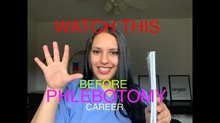 5 Tips BEFORE starting Phlebotomy career [upl. by Anawahs650]