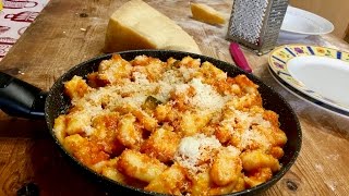 How to make Gnocchi with Tomato Sauce  Pasta Grannies [upl. by Weissmann]