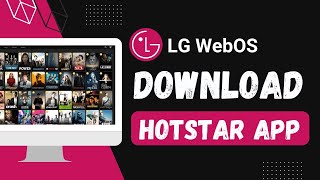 How To Download Hotstar App On LG Smart TV [upl. by Naylor375]