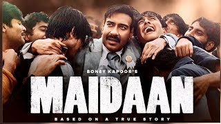 Maidaan Full Movie  Ajay Devgn  Priyamani  Gajraj Rao  Review And Facts [upl. by Ahseuqal]